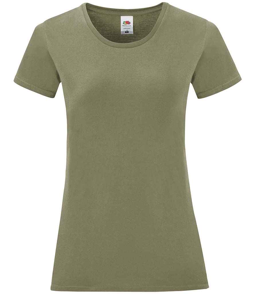 Fruit of the Loom Ladies Iconic 150 T-Shirt - Col