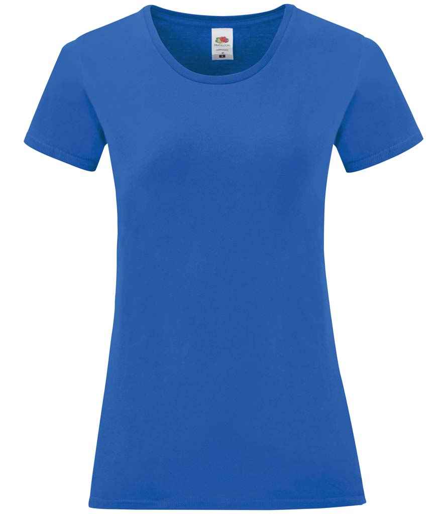Fruit of the Loom Ladies Iconic 150 T-Shirt - Royal