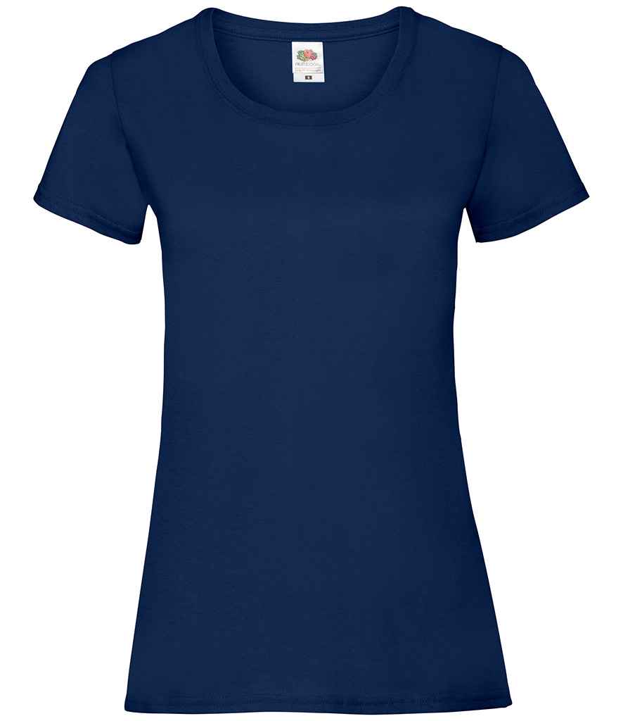 Fruit of the Loom Lady Fit Value T-Shirt - Nav