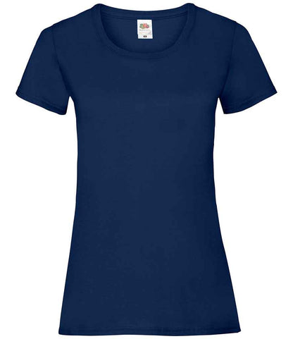 Fruit of the Loom Lady Fit Value T-Shirt - Nav
