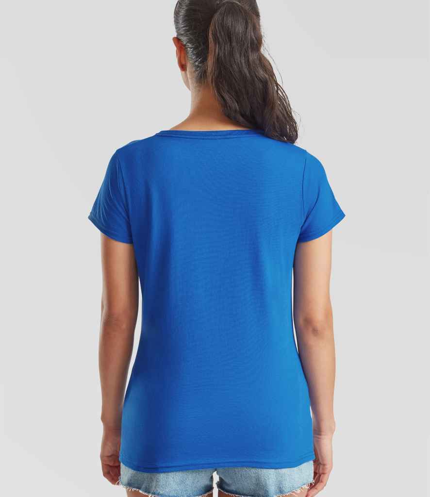 Fruit of the Loom Lady Fit Value T-Shirt - Royal