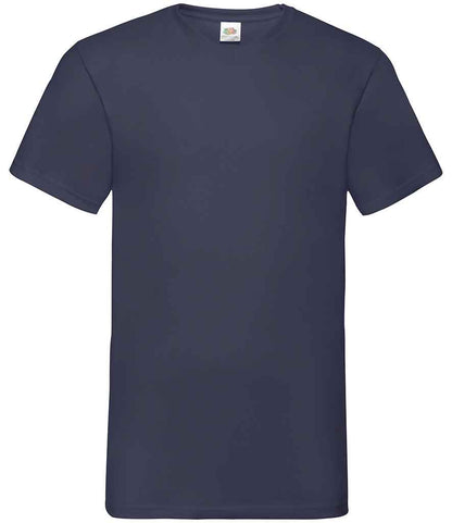 Fruit of the Loom V Neck Value T-Shirt - Dna