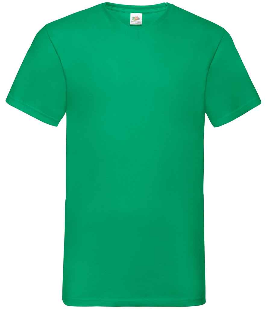 Fruit of the Loom V Neck Value T-Shirt - Kel