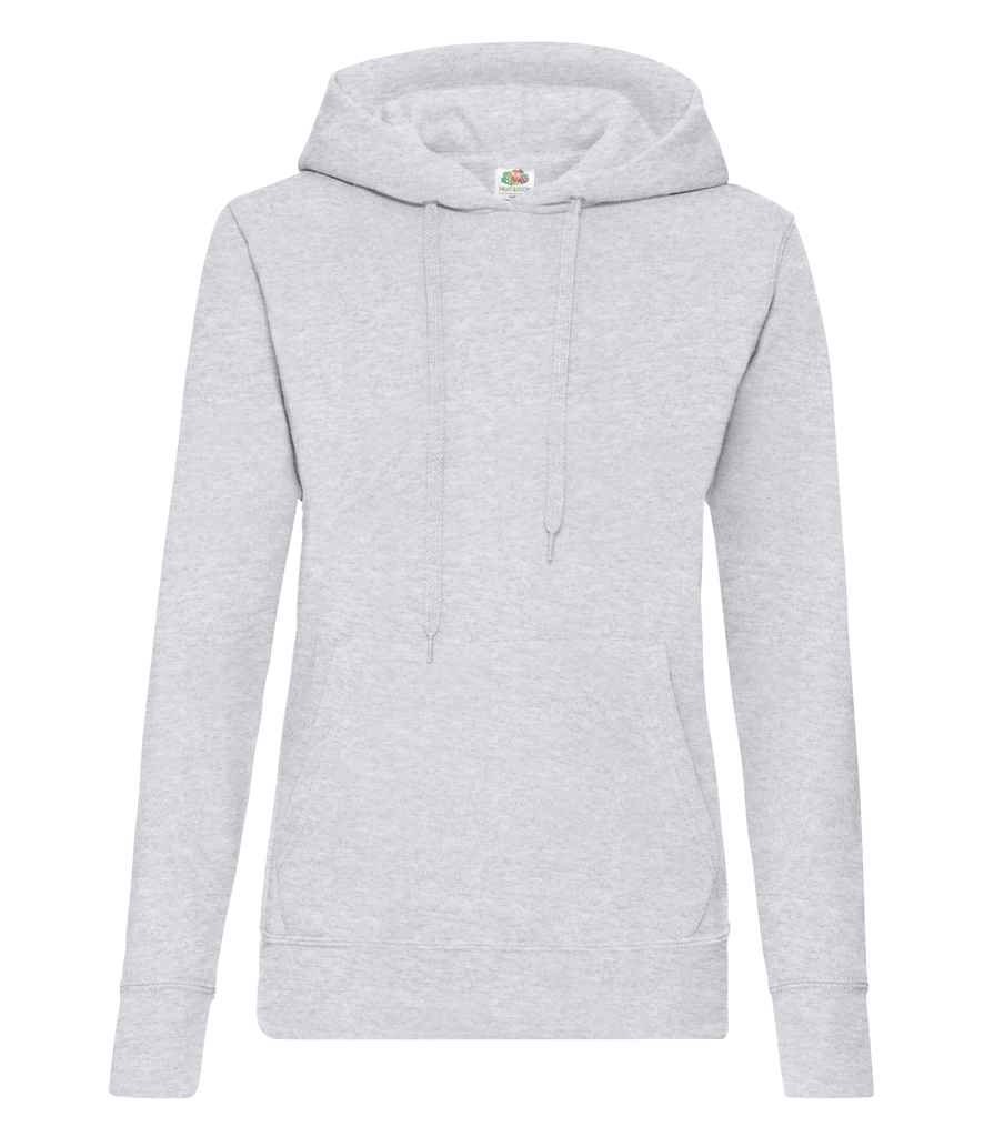 Fruit of the Loom Classic Lady Fit Hooded Sweatshirt - Hea