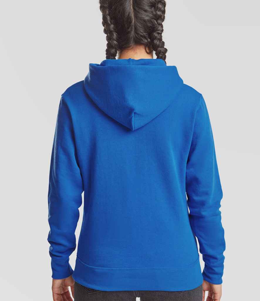 Fruit of the Loom Classic Lady Fit Hooded Sweatshirt - Royal