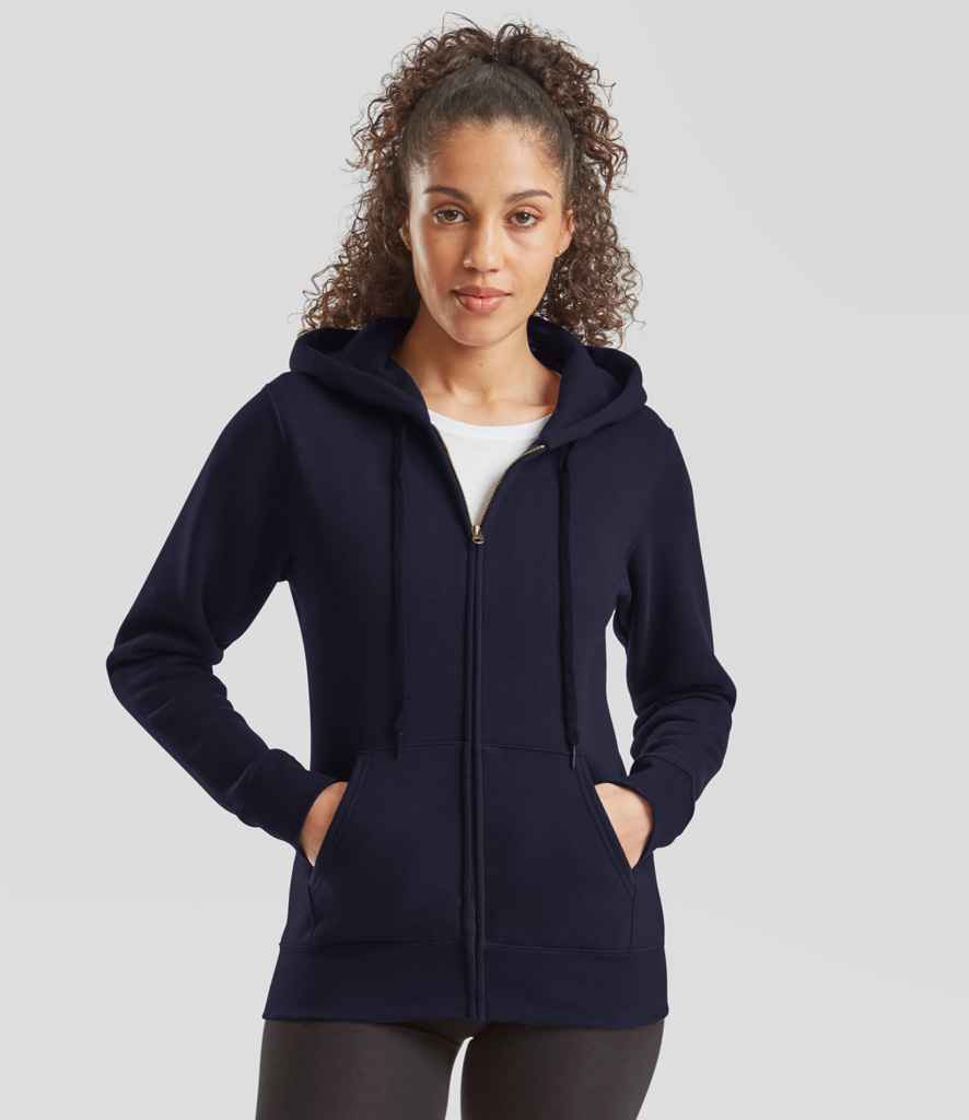 Fruit of the Loom Premium Lady Fit Zip Hooded Jacket - Dna