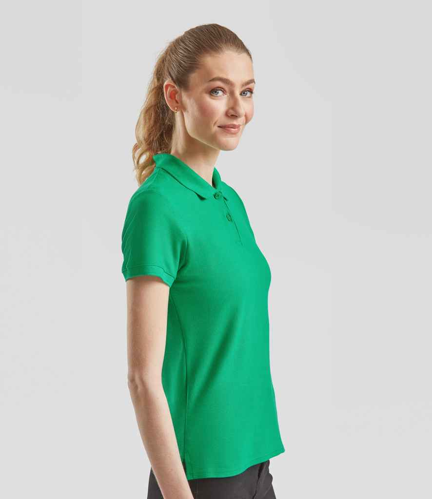 Fruit of the Loom Lady-Fit Premium Cotton Piqué Polo Shirt - Kel