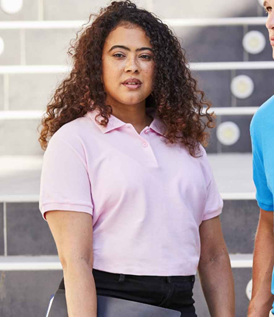 Fruit of the Loom Lady-Fit Premium Cotton Piqué Polo Shirt - Lpi