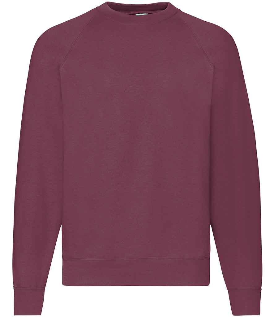 Fruit of the Loom Classic Raglan Sweatshirt - Bur