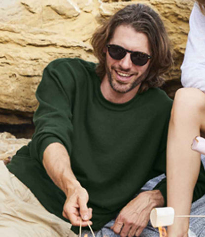 Fruit of the Loom Classic Raglan Sweatshirt - Nav