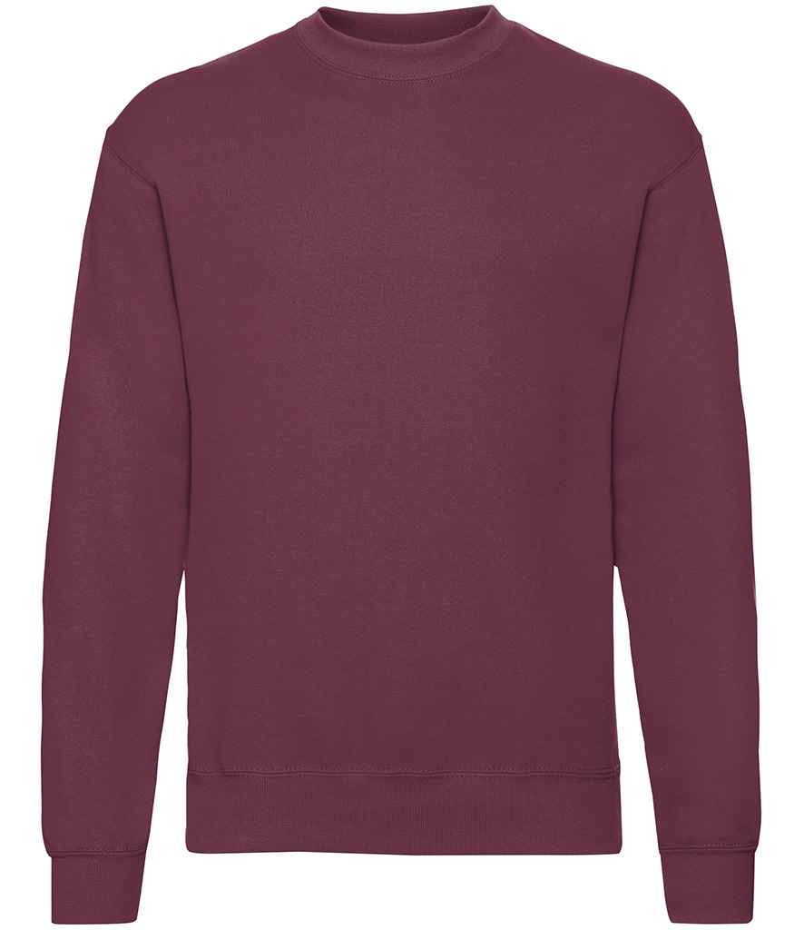 Fruit of the Loom Classic Drop Shoulder Sweatshirt - Bur