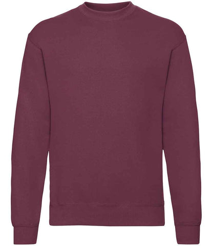 Fruit of the Loom Classic Drop Shoulder Sweatshirt - Bur