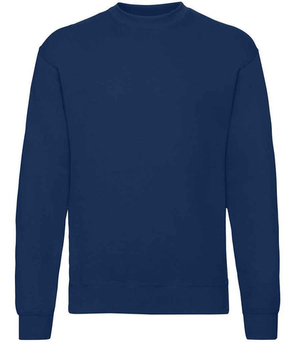 Fruit of the Loom Classic Drop Shoulder Sweatshirt - Nav