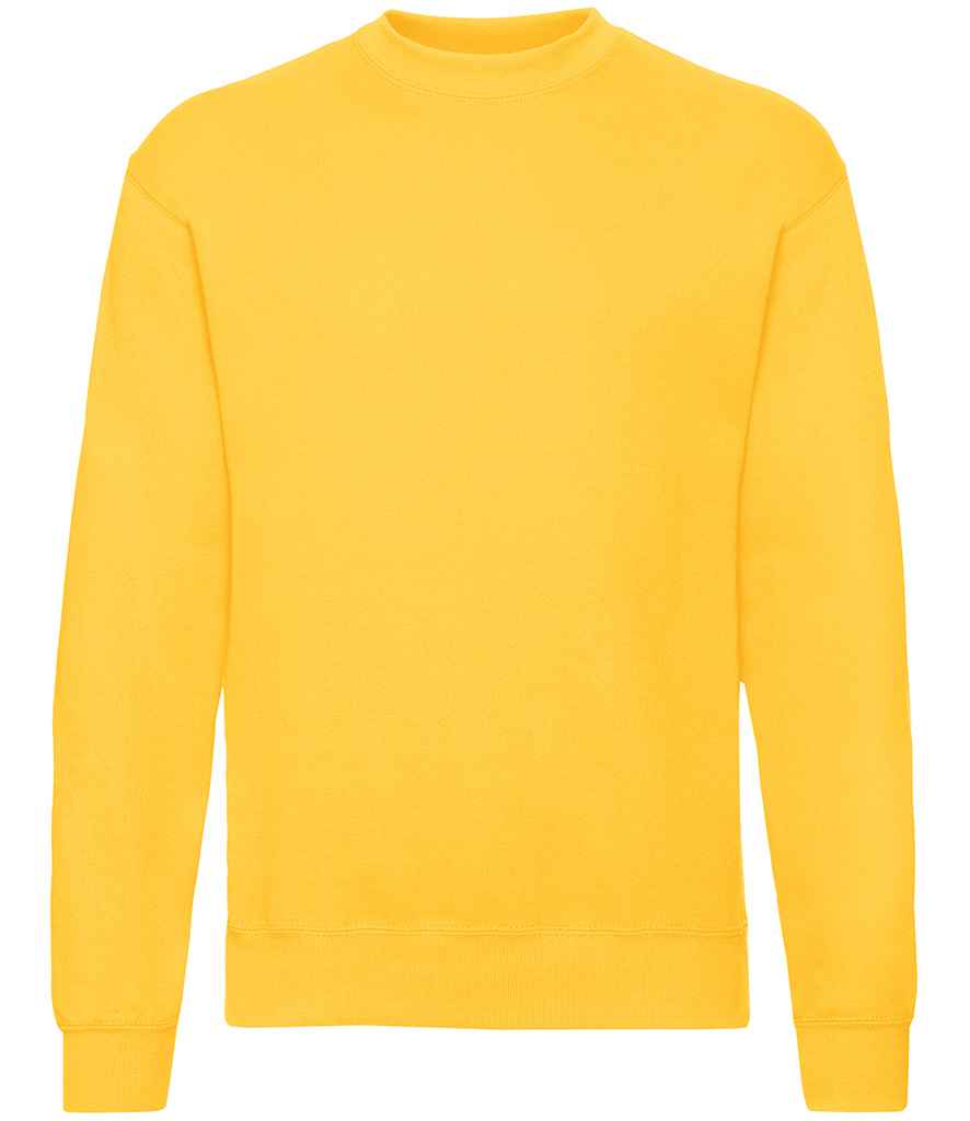 Fruit of the Loom Classic Drop Shoulder Sweatshirt - Sun