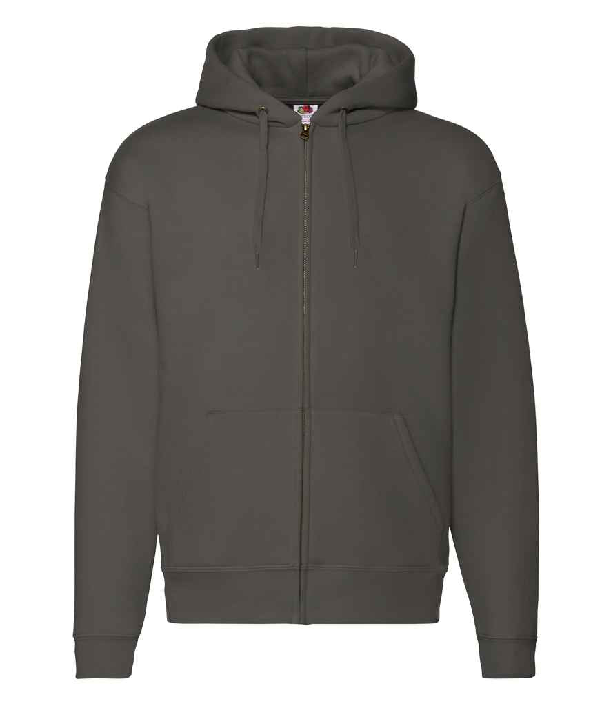 Fruit of the Loom Premium Zip Hooded Sweatshirt - Cha