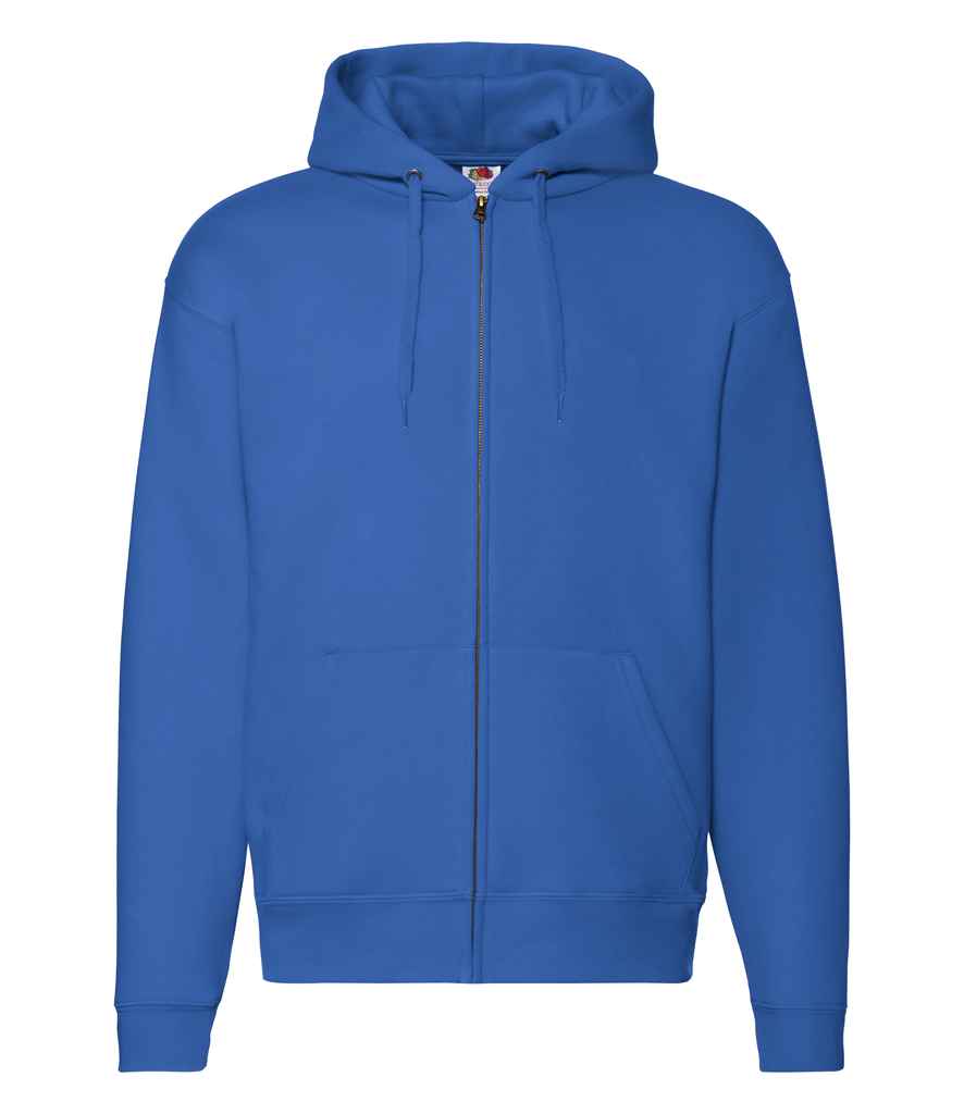Fruit of the Loom Premium Zip Hooded Sweatshirt - Royal
