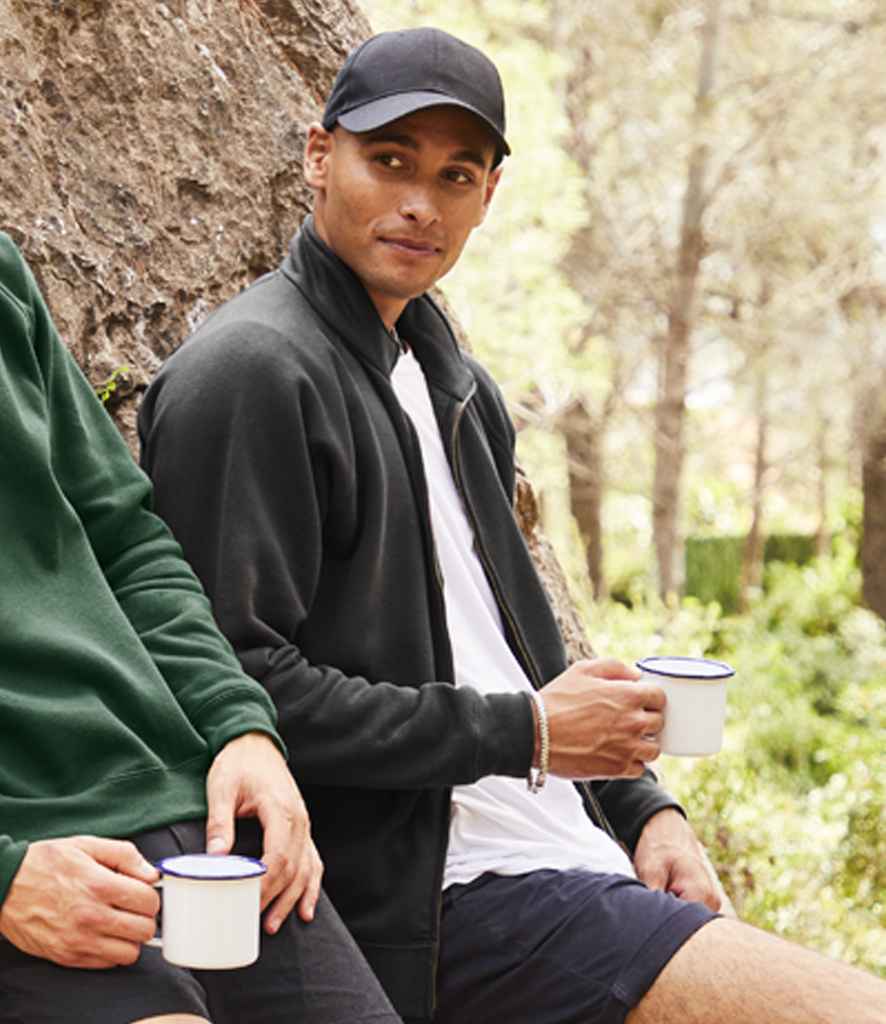 Fruit of the Loom Premium Sweat Jacket - Black