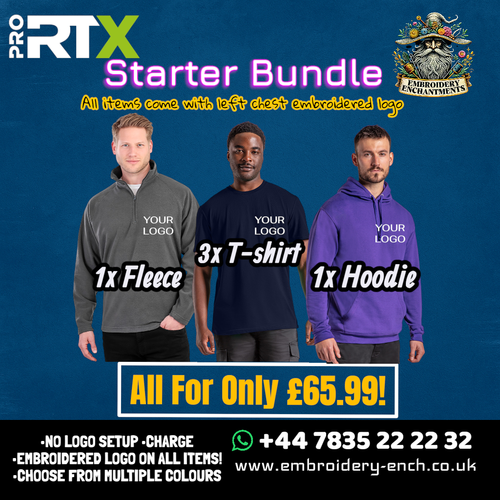 Starter Workwear Bundle with Embroidered Logo