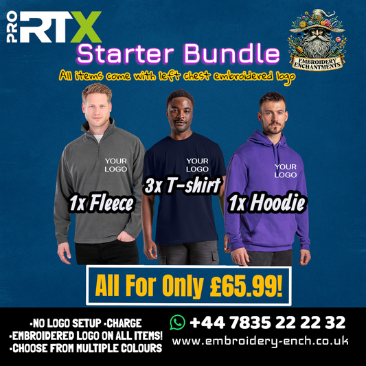 Starter Workwear Bundle with Embroidered Logo